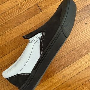 Vans BMX Slip-on black suede/white canvas